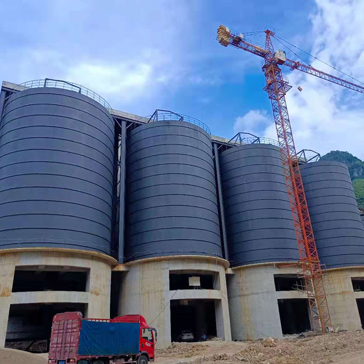 江西骨料钢板仓建造施工周期从规划到竣工的每一步